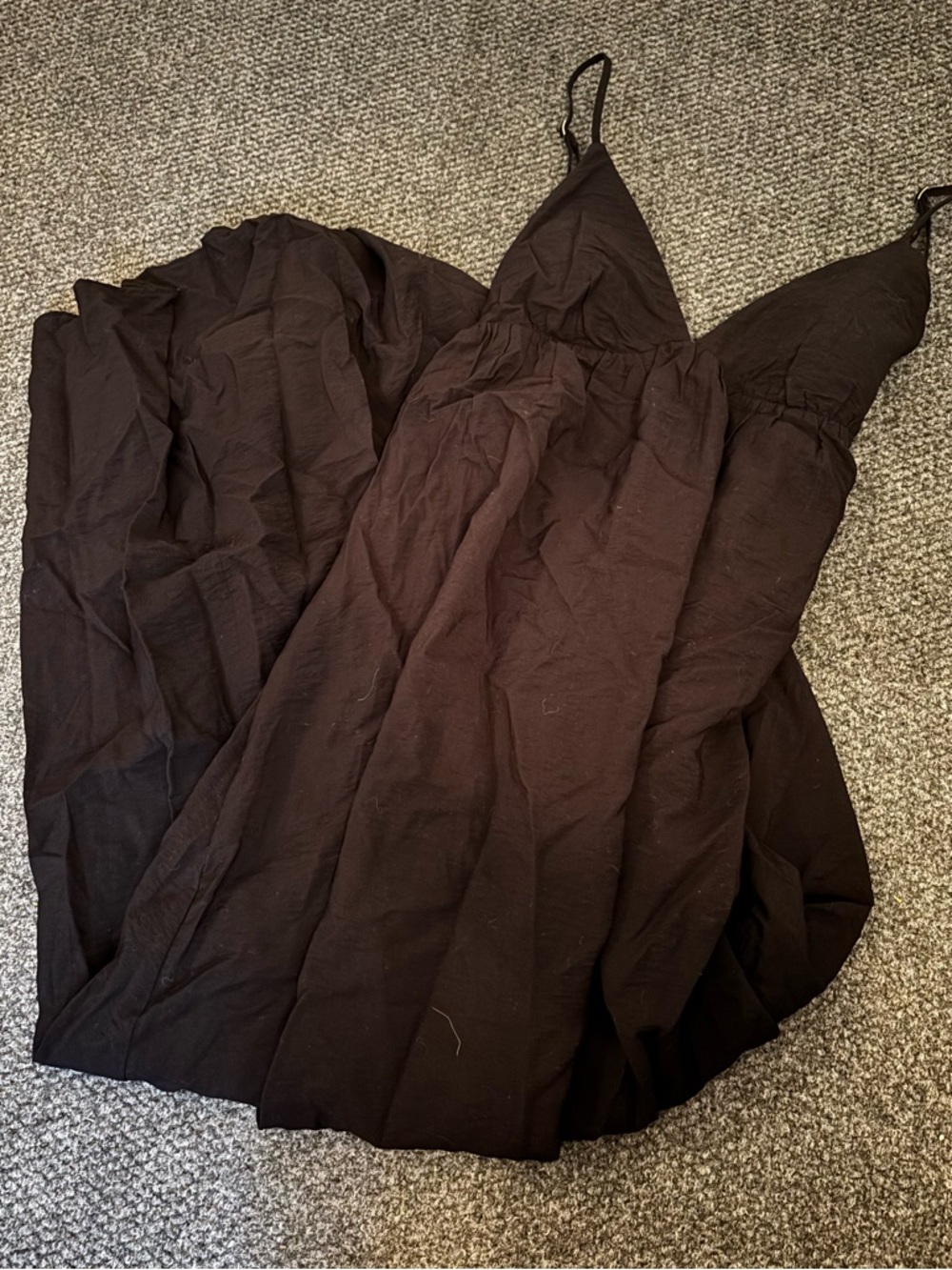 Abercrombie & Fitch Black Maxi Dress